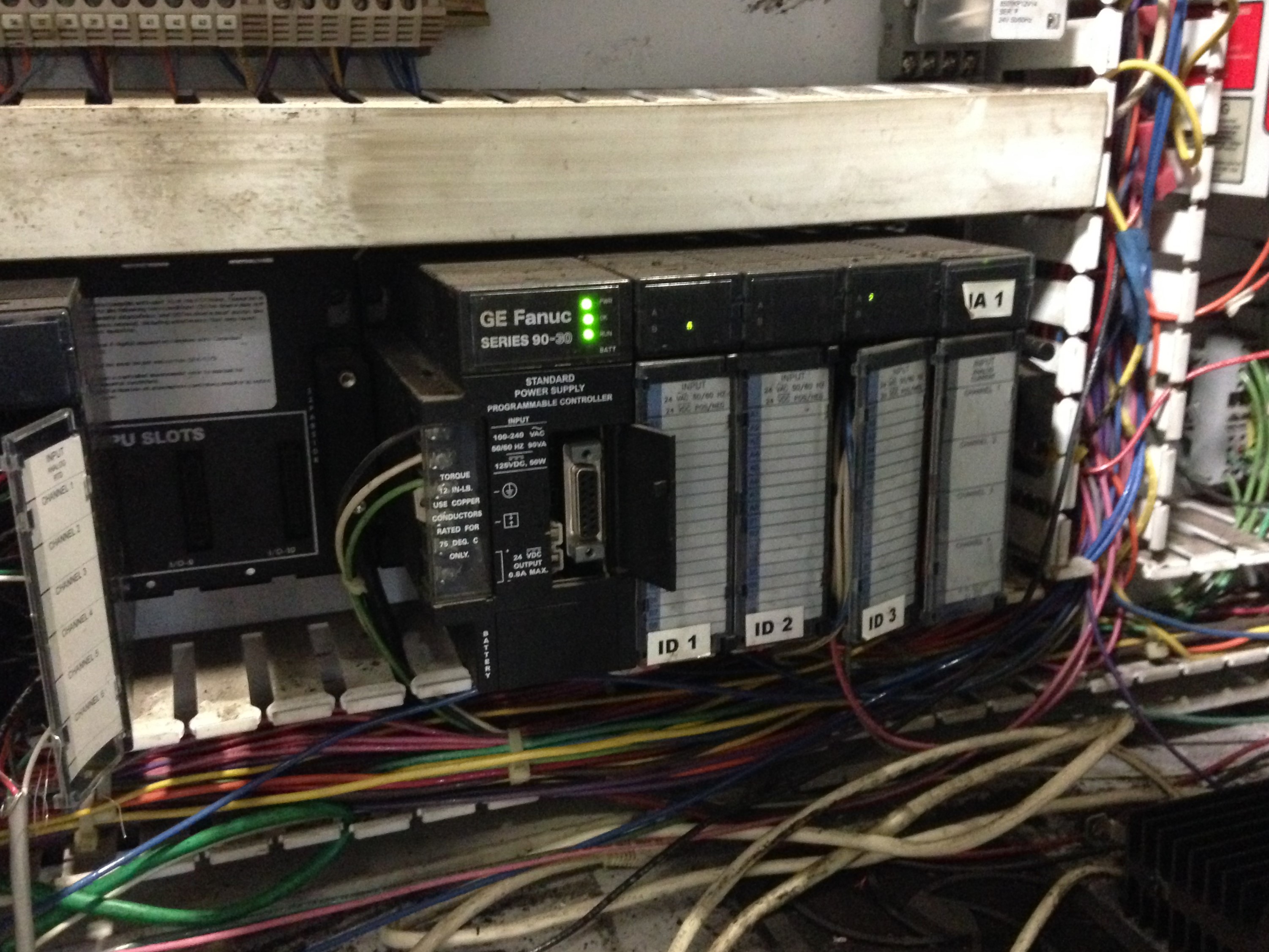 An outdated PLC needing replacement Image